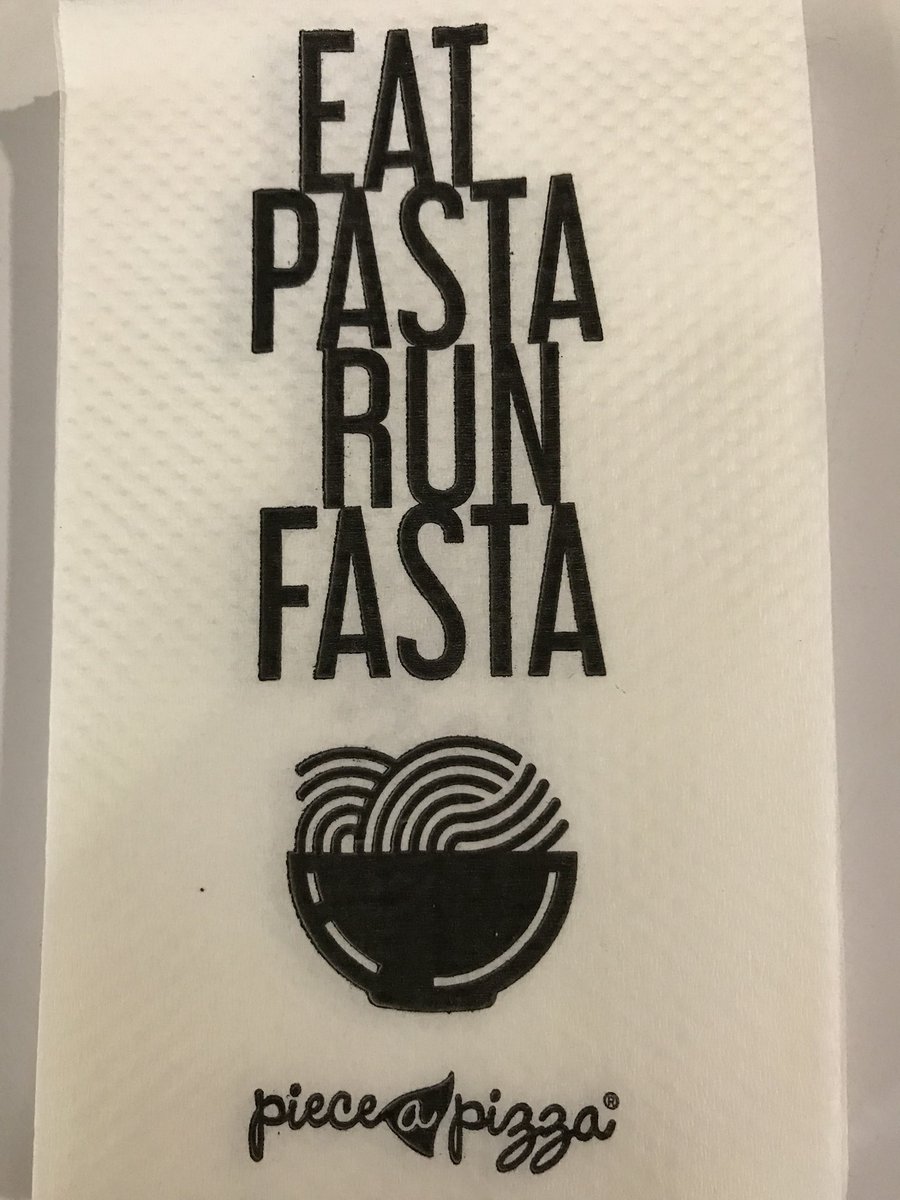 adventureguy786's tweet photo. Eat Pasta! Run Fasta! #pieceapizza #ortambo #padkos https://t.co/Tl67AdLT14