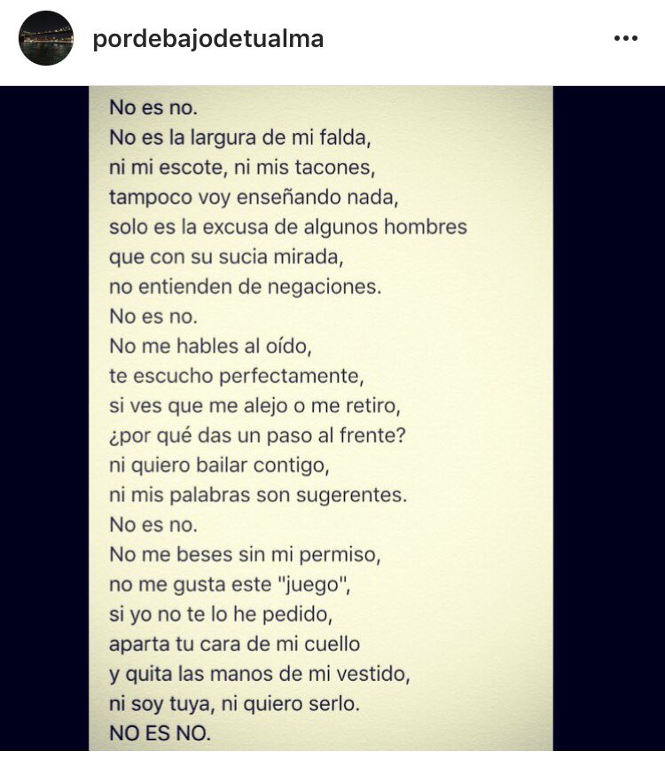 Nessydra's tweet photo. #LaManada #NoEsAbusoEsViolacion  #HermanaYoSíTeCreo #NoesNo https://t.co/efdZfyDOI4