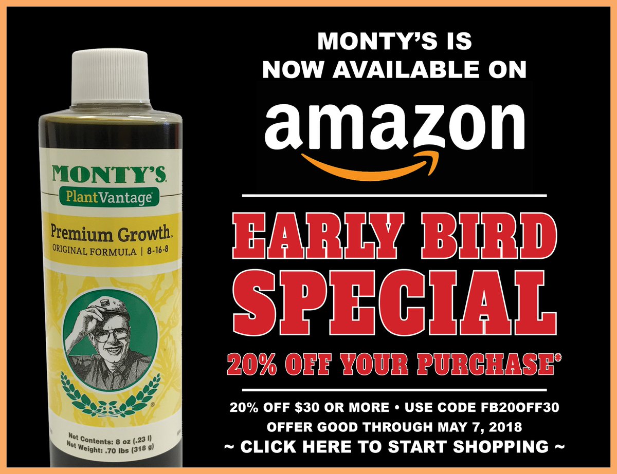 MontysPlantV's tweet photo. We are now available on AMAZON!!!! #Landscape #Garden #Gardner #Flowers #Roses https://t.co/7EG6BW9mvn