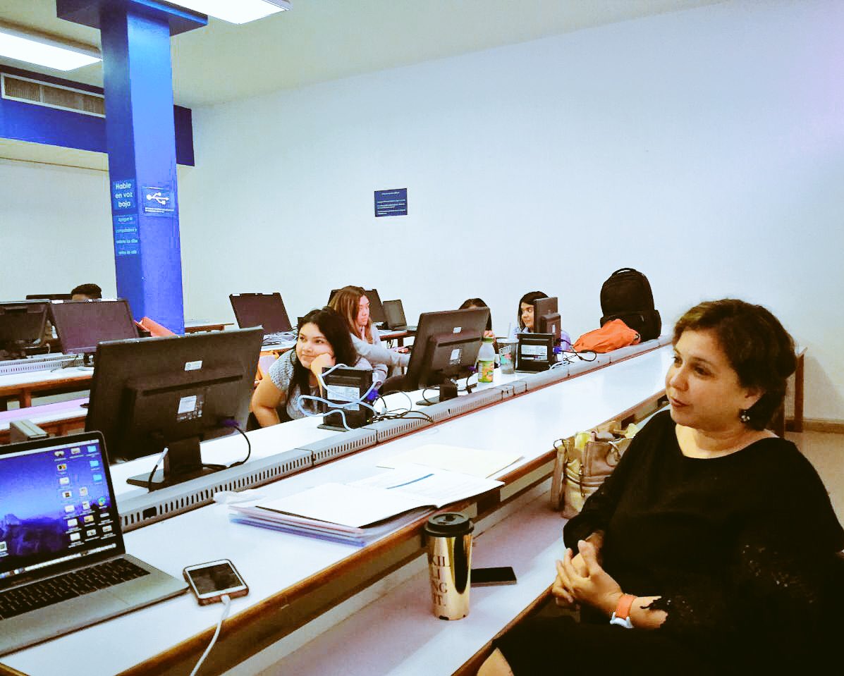 Elissaga's tweet image. El grupo #5 presentó su proyecto con el tema #grooming y los resultados del taller impartido a chicos de 9no grado del Instituto América #Perdig18 
#rrss
#ComDigital