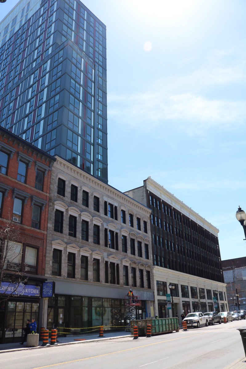 hamiltonecdev's tweet image. A nice day for some Downtown #Hamont redevelopment.