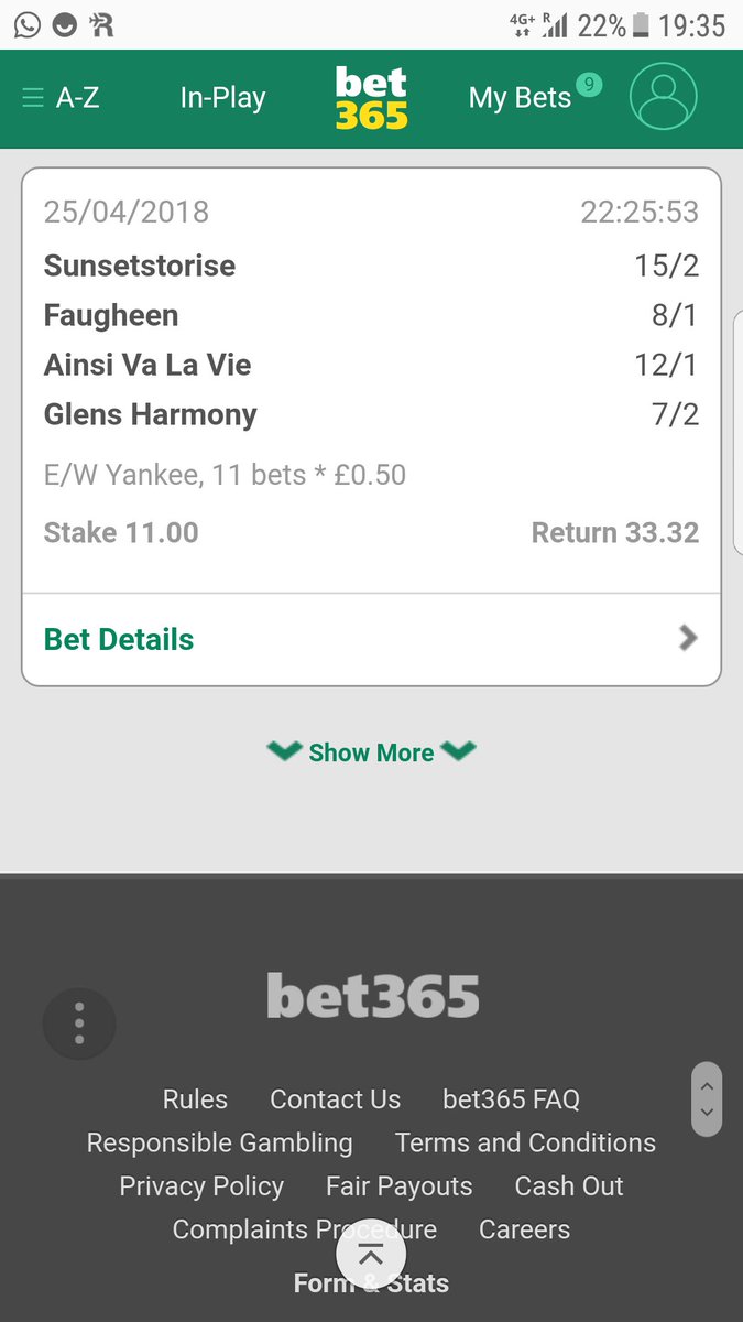 3 Yankees put up today, decent enough money on two and ones a loser but those two photos jeez
