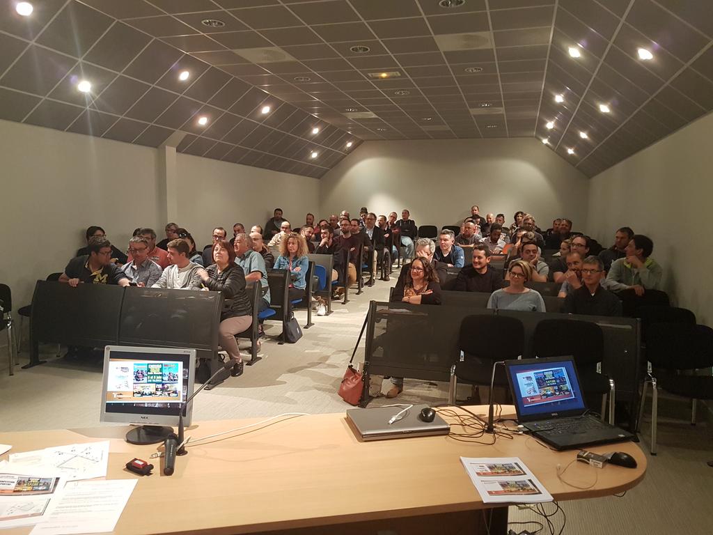 Lancement de la réunion des Teams enduro tracteur tondeuses 2018