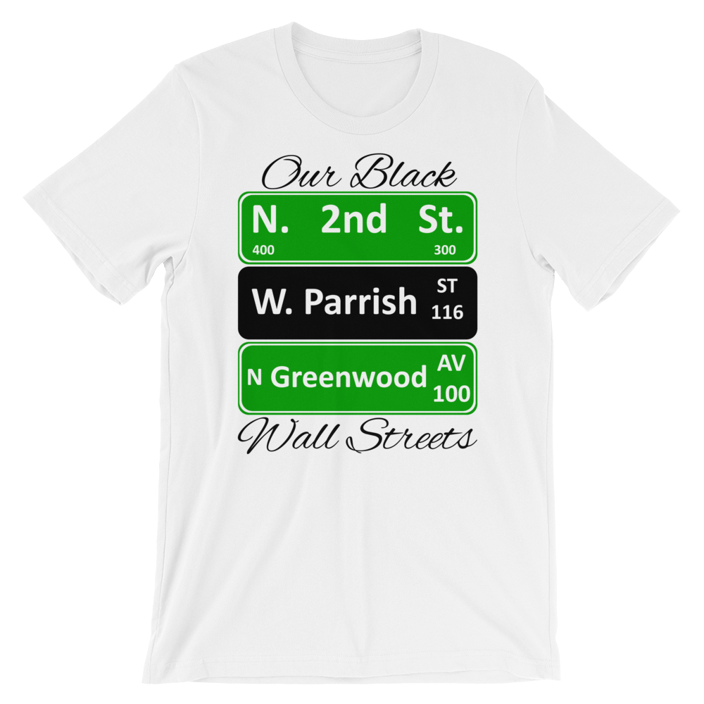 History_239's tweet image. AVAILABLE NOW. Our Black Wall Streets apparel. Get yours today!! #History239 #ClassIsBackInSession