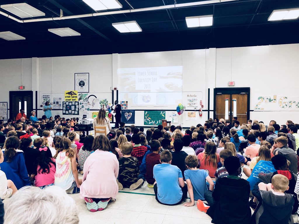 Kicking off Identity Day in Lower School with a Tree Talk! #leadfromhere