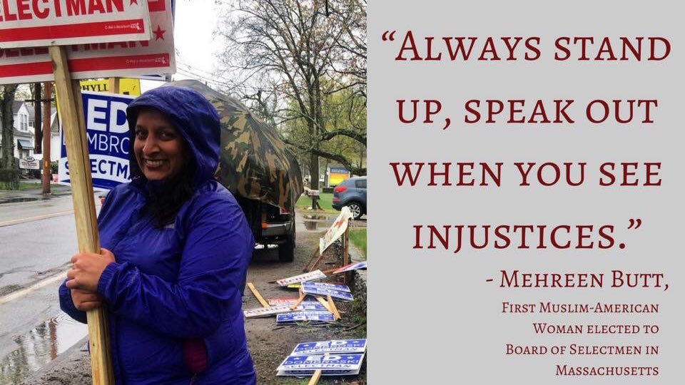 radgirlbook's tweet image. Attorney @mehreenboston was the 1st Muslim-American woman elected to a Board of Selectmen in MA &amp;amp; helped end gendered references in her local gov’t by changing the title to “Town Councilor”! Empower your kids to demand a future free of gender bias. Support radgirlrevolution.com