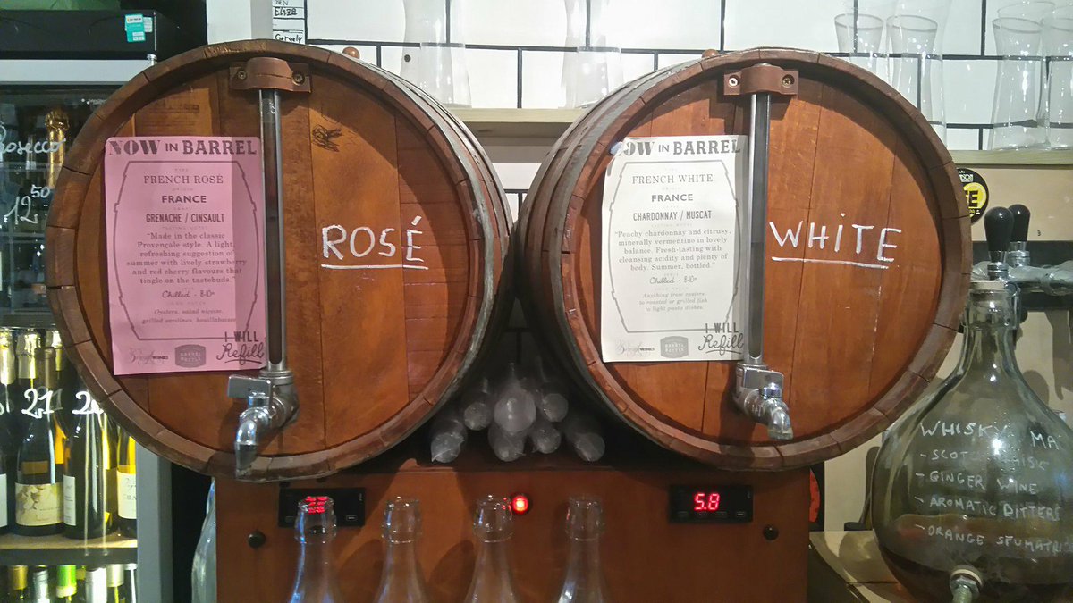 boroughwines_ww's tweet photo. Here they are, the original refill barrels, for the pleasure of #winelovers in #Hackney!
Old but gold (and white and rose')!
#IWillRefill #ThursdayMotivation #wineoclock https://t.co/hI4NJyr8a5