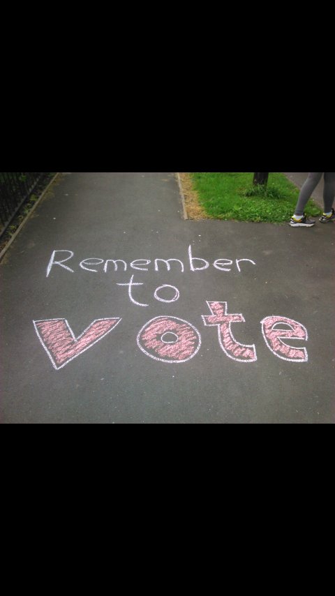 mag_worden's tweet image. One week to go 
#RememberToVote