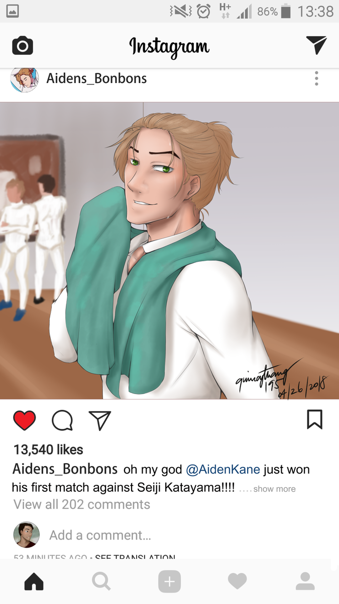 QuincyThang's tweet photo. #Fenceweek Day 4: Social Media
The Bons have a fan account dedicated to Aiden alone and you cant convince me otherwise
#FENCEcomic #fenceweek2018 https://t.co/hSBVisTf3e