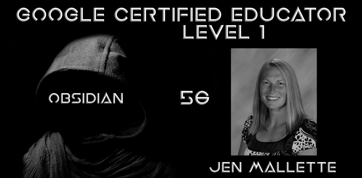 MikeWielgus's tweet photo. Congrats to Jen Mallette for finishing our #OBSIDIANGC game and passing the Google Certified Educator Level 1 Exam! #TRIADvances #triadproud #56andcounting @@TriadHighSchool @AdamGeisen @TriadNews https://t.co/ehxd5fNsk1