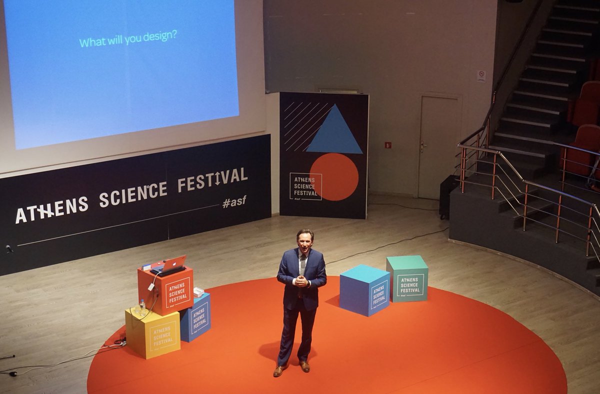VasileiosN's tweet photo. Thanks @AthensSciFest and @USEmbassyAthens @USAmbGreece for the opportunity to share my thoughts about the future of IoT and the opportunities it will bring to Greece #asf2018 #netronixgroup #iotstartshere https://t.co/mZue9wxkSK