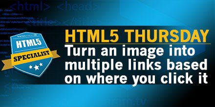 learn2program's tweet image. With this weeks HTML5 Thursday you will be able to add multiple links to one image #Learntoprogram#HTML5#Webdev ow.ly/LAVd30dHA2v
