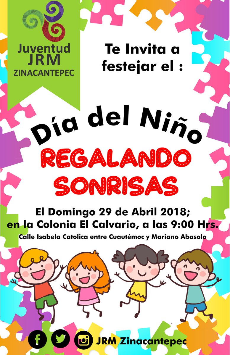 Felipe10FG's tweet photo. @EdoMexJRM  Felicita y aplaude la noble labor de @JRMZinacantepec y de la Dirigente @mariana35223066 de festejar a los pequeñines el día del niño con el evento "REGALANDO SONRISAS".
#RegalandoSonrisasJRM
#HoyEsTuTiempo
#HoyEsTiempoDeLaNiñez
#JRMEdoMex
#JRMZinacantec https://t.co/nZjlX6O51c