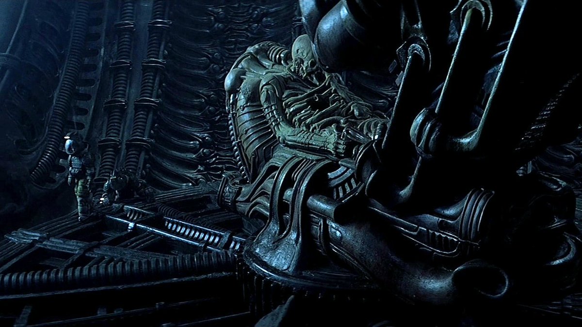 R. J. Crowther Jr. (@rjcrowtherjr) on Twitter photo Happy #AlienDay from LV-426. Fancy a ride with the #HRGiger 's Space Jockey? <a href="/GigerArt/">HR Giger</a> <a href="/1carolinagirl/">🔪🔪Jeanne Loves Horror🔪🔪</a> <a href="/SpooksandChills/">Alex Dillon</a> Happy #AlienDay from LV-426. Fancy a ride with the #HRGiger 's Space Jockey? <a href="/GigerArt/">HR Giger</a> <a href="/1carolinagirl/">🔪🔪Jeanne Loves Horror🔪🔪</a> <a href="/SpooksandChills/">Alex Dillon</a>