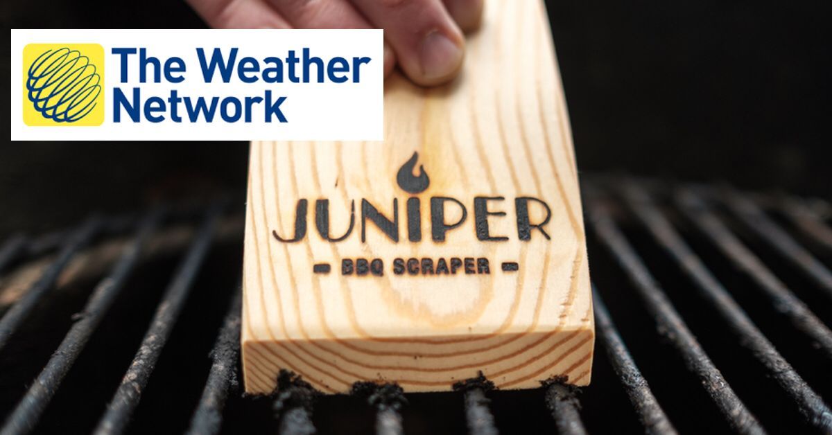 thebbqemporium's tweet photo. The Juniper BBQ Scraper was recently featured on the @weathernetwork. Safely and Easily clean your BBQ grill. Pick one up from a local retailer in NL, NS, NB, or ON or order online.
https://t.co/mmg87mXKfC
#SSX2018 https://t.co/vCeBn9B5c1