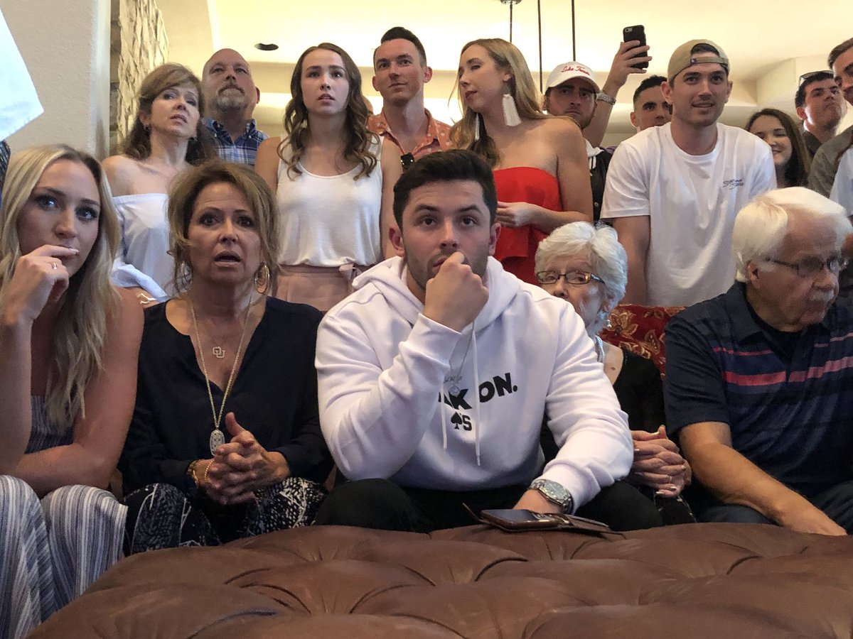 The anticipation.

The #NFLDraft is officially open.