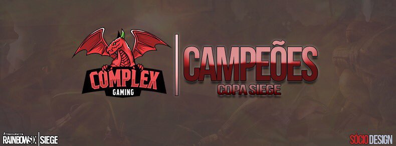ComplexGamingBR's tweet photo. [R6-Xbox]
É CAMPEÃO! É CAMPEÃO!

Salve Complexos, na terça conquistamos o título da Copa Siege do Xbox!
Com uma grande partida da nossa line, mostrando a sua força e vencendo bem a equipe da #NoTacticsGaming.

Link da final: https://t.co/uddcxlfv4s https://t.co/Kf59HH21Xd