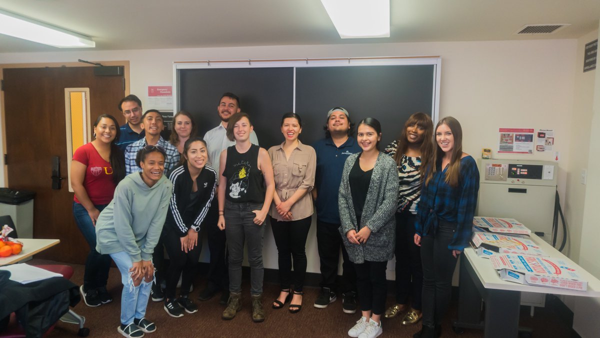 BeyondFoster's tweet image. We presented earlier at The University of Southern California. During  our presentation we found out that these students are 2 weeks away from  receiving their Masters in Social Work. (Pretty Cool!)
 Thanks to Mara Ziegler for having us empower her future Social Workers. #