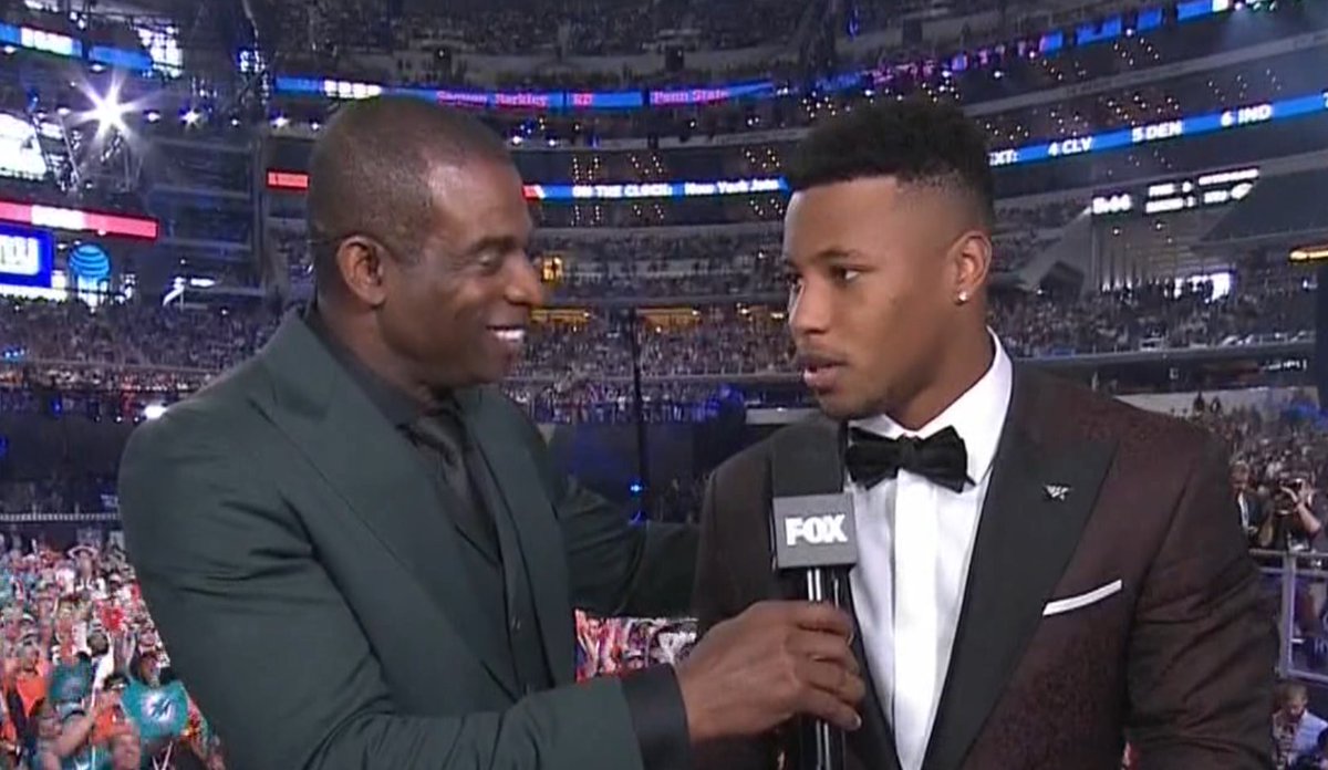 SInow's tweet photo. "The Giants should expect a guy who is passionate about the game" — Saquon Barkley https://t.co/jkDjt24HO9