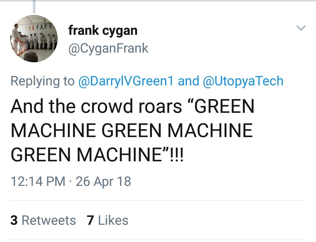 Gotta love the Green Machine! @DarrylVGreen1 $ANDI #Smartphone #Tech #stocks