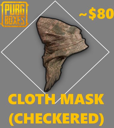 80 CLOTH MASK (CHECKERED) #Giveaway Ends Sunday Night, to Enter