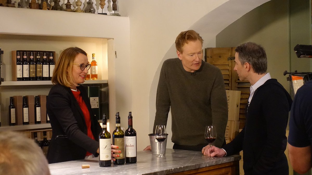 Unfiltered: Conan O'Brien's Italian Wine Tasting Adventure (Wine Spectator) dlvr.it/QQvkjz