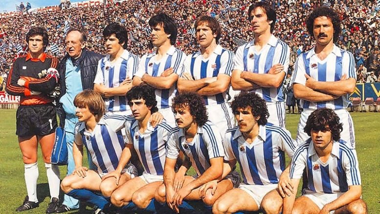 RealSociedad's tweet photo. @AthleticClub Buena memoria, sí. Nosotros nos hemos acordado de que un día como hoy ganamos la liga en Gijón. Que vivamos un buen derbi el sábado. https://t.co/CmzgsvcVsN