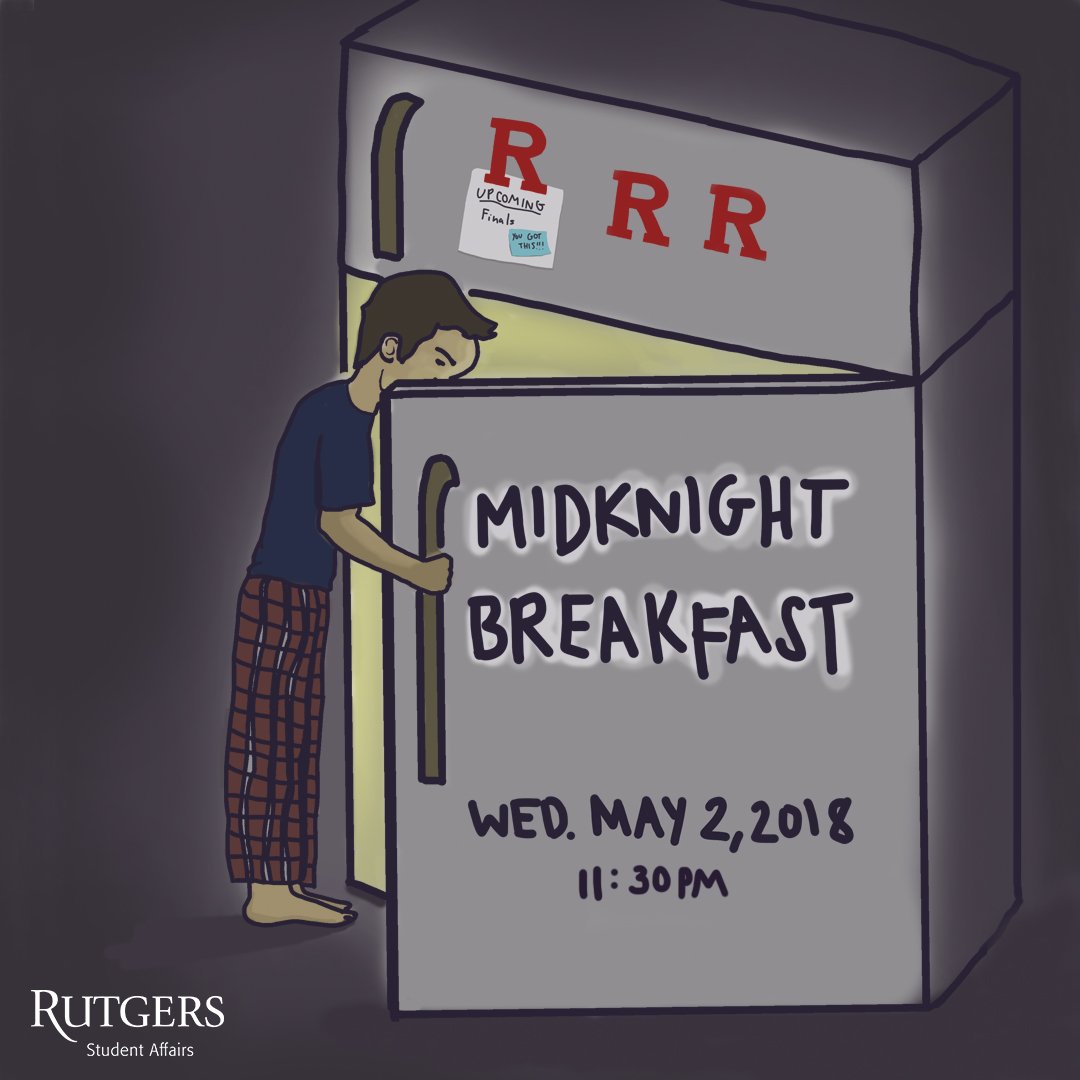 RutgersDining's tweet photo. Hold up wait a minute, y'all thought we was finished. 2 Events, 2 Days. Stop by in your PJs while the best of the best from @rutgersreslife serve up some fun #Midknightbreakfast #Boardwalkbonanza https://t.co/QhrGABpbN8