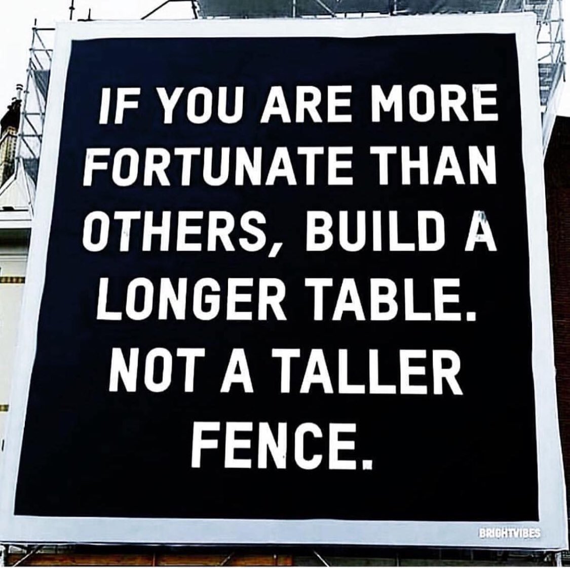 HOFNASH4LIFE's tweet photo. #Truth #HelpYourFellowHuman #BuildTablesNotFences https://t.co/z9WCOc6k0c
