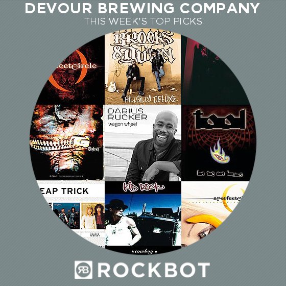 This Week's Top <a href="/GetRockbot/">Rockbot</a> Picks at devour brewing company : rockbot.com/venues/devour-…