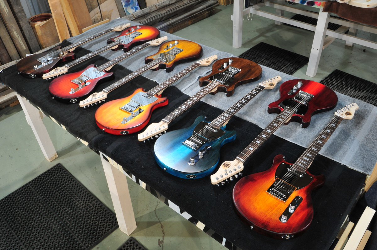 An array of built out guitars created by the team at <a href="/OpenX/">OpenX</a> #buildaguitar #customguitar #guitarsdaily #guitarsofinstagram #nashville #musiccity #visitnashville