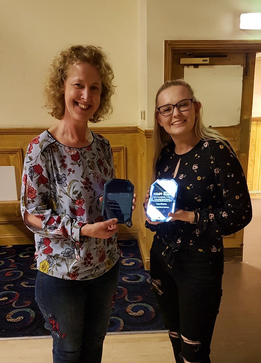 kieran_ot's tweet photo. Congratulations to OTs Jo and Ciara, award winners at the @nelft ARD Staff Celebration!!! @NELFT_AHP @NELFT_OT @carolineohaire1 @cfodonnell99  @wmakala https://t.co/ATaZ7jP2i9