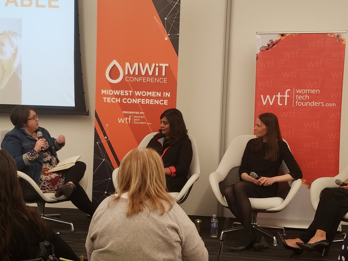 KathyKhaz's tweet photo. "There's no better time to ask for what you want." @PallaviVerma_ at #MWIT @WTFounders https://t.co/u1PjTKL95g