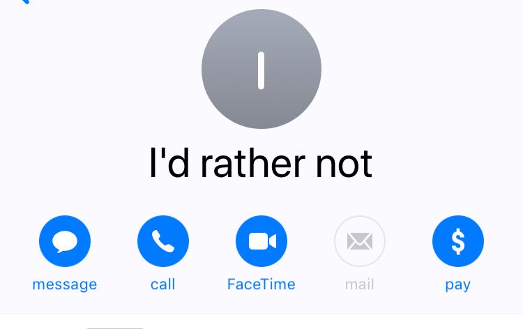 Matt_Jones46's tweet photo. i've got a (relatively) new phone &amp; was put in a group chat with people who's numbers i didn't have. i asked everyone to say their name so i could add them to my contacts, and... https://t.co/4iSsQYaH1h