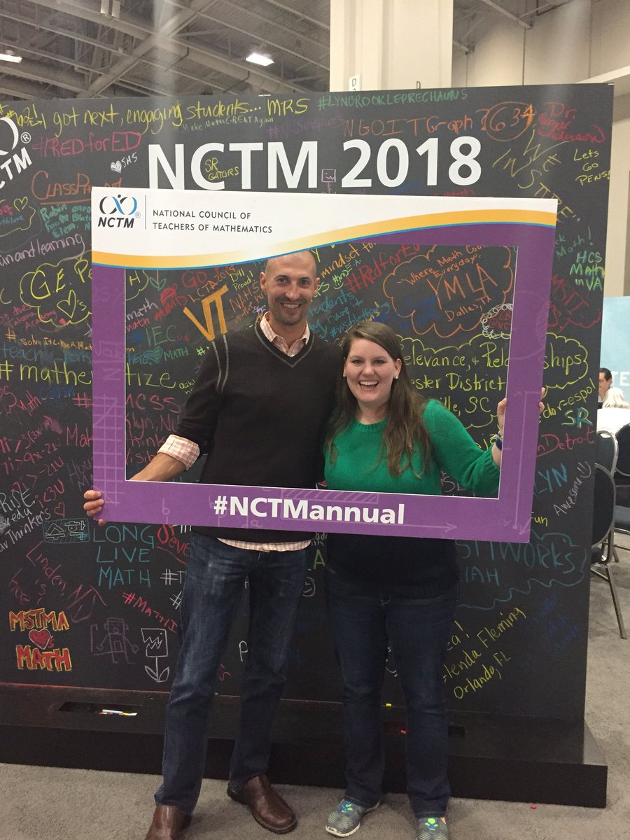 khill_lcps's tweet photo. So glad @srucoe has such wonderful professors! Great catching up with @jmlynch_05 at #nctmannual https://t.co/PI15um3tt6