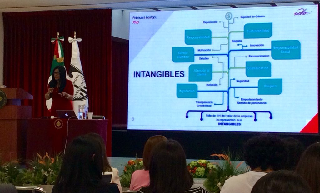 zchagoya's tweet photo. “El DIrCom es el responsable de la gestión de los intangibles” @pattyhidal en su conferencia -La gestión estratégica de los intangibles-.
Interesante e inteligente ¡Más mujeres ponentes, por favor! #2CongresoDirCom #YoDircom https://t.co/RqghH2i8Ws