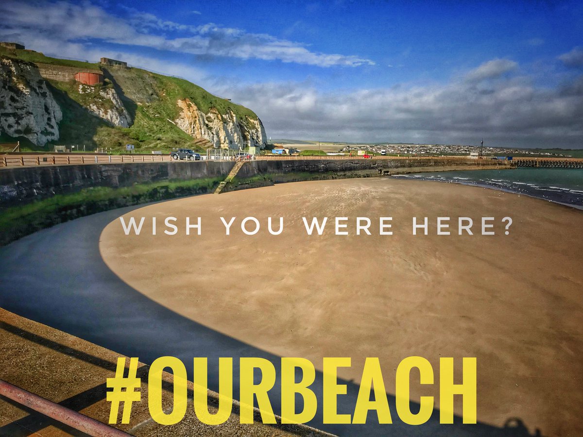 #OurBeach tweet media
