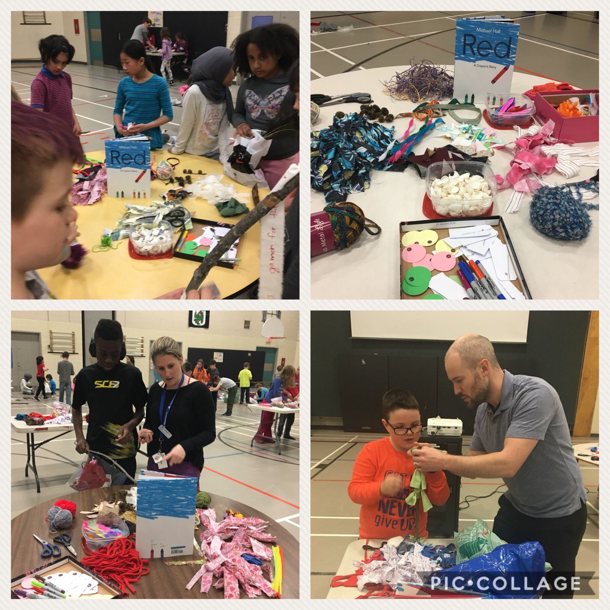 ocdsbswcps's tweet photo. Amazing creativity at SWC today with all students from Kindergarten to Grade 6 creating their identity sculptures! https://t.co/DV4WpXvabo