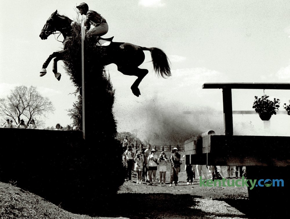 KYPhotoArchive's tweet photo. David O’Connor & Border Raider clear the broken bridge jump during the 1988 Ky International Three-Day Event @KyHorsePark.
This year’s cross country competition is today @KyThreeDayEvent https://t.co/aslCYE7Yg2