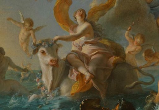 SarahBeetham's tweet photo. Any time I look at this painting by Coypel I am always struck with an overwhelming urge to punch this dopey bull in the face #arthistoryproblems https://t.co/mPtHE9iifv https://t.co/uOCj2MEVSr