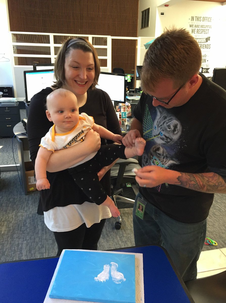 jasonwolfe's tweet image. We had some special guests at the office today! #TakeYourChildToWorkDay