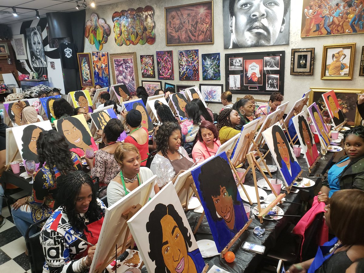 The Fel'le Gallery
Book your Selfie Paint Party today...(313)415-6308
