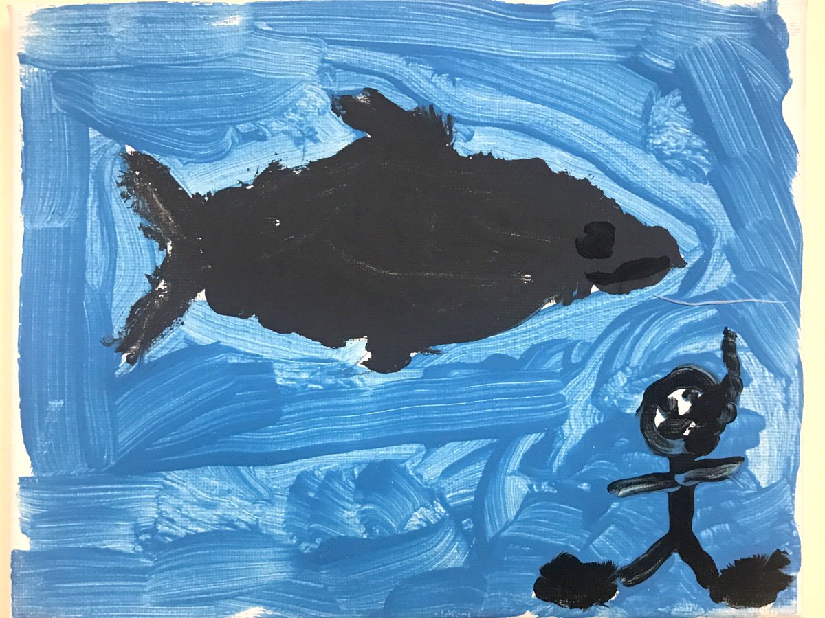 UTHSCSOTA's tweet photo. A bunch of our young artist are animal lovers! Come check out these great pieces and about 80 more! May 8th 4-6pm! #ot #occupationaltherapy https://t.co/gVQ34EvyEX