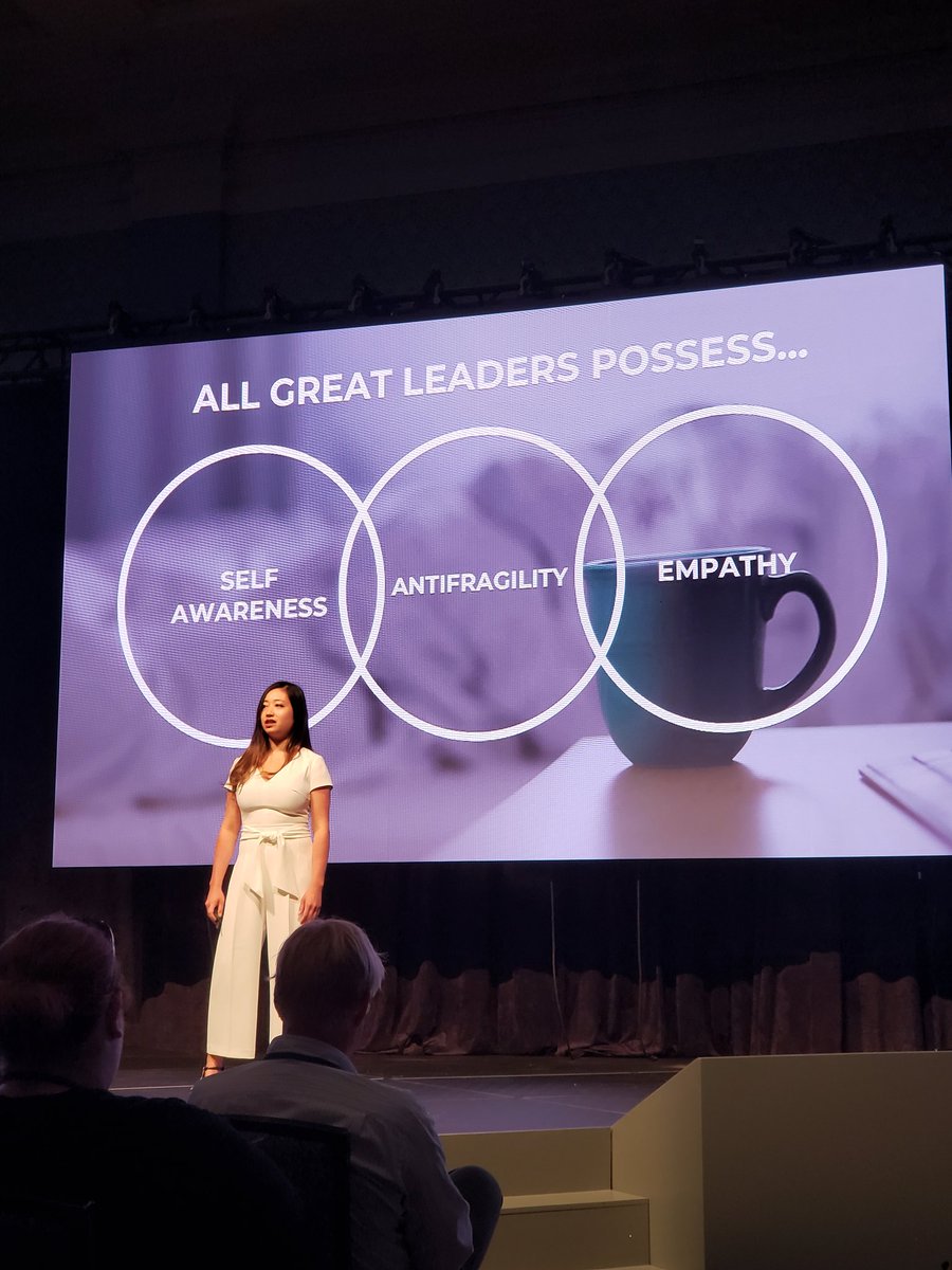 "All great leaders possess..self awareness, antifragility, and empathy."  @LisaWorx <a href="/DIG_SOUTH/">DIG SOUTH</a> #DIGSOUTH #DIG2018