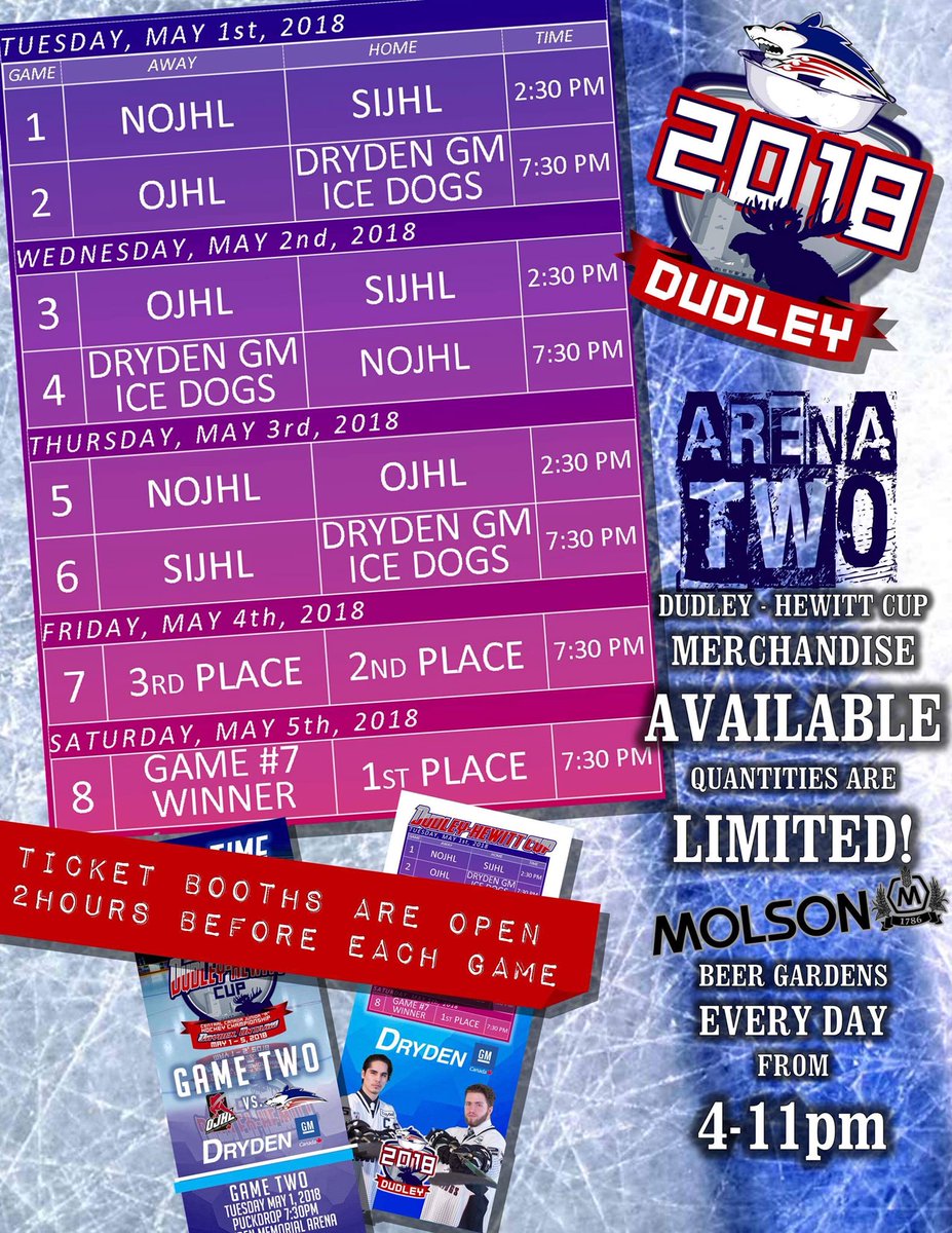 DrydenGMIceDogs's tweet photo. Dudley-Hewitt Cup 2018
#DIDDUD #welcometothedogpound #roadtodudley https://t.co/FRaH6ILsKT