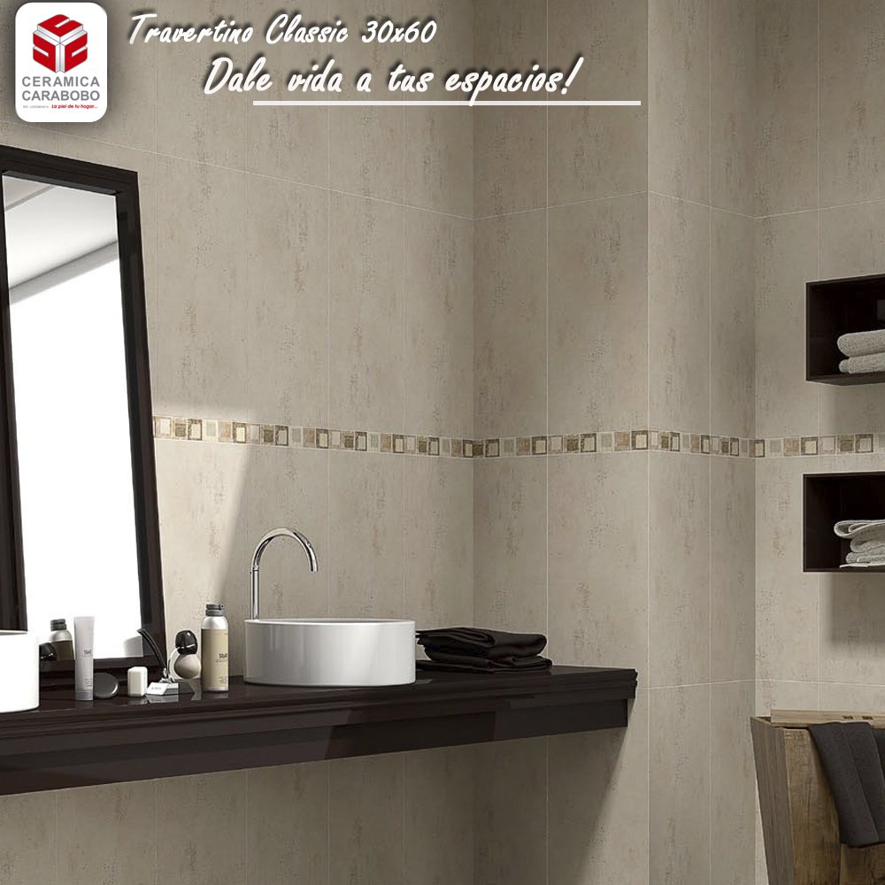 lapieldetuhogar's tweet photo. Dale a tu hogar la frescura y elegancia que brinda la cerámica al estilo de la piedra natural!
Conoce nuestro producto Travertino Classic 30x60.
#Cerámica #Cerámicas #Decoonline #Decoración #Lapieldetuhogar #Revestimiento https://t.co/VpLmPsBb2c