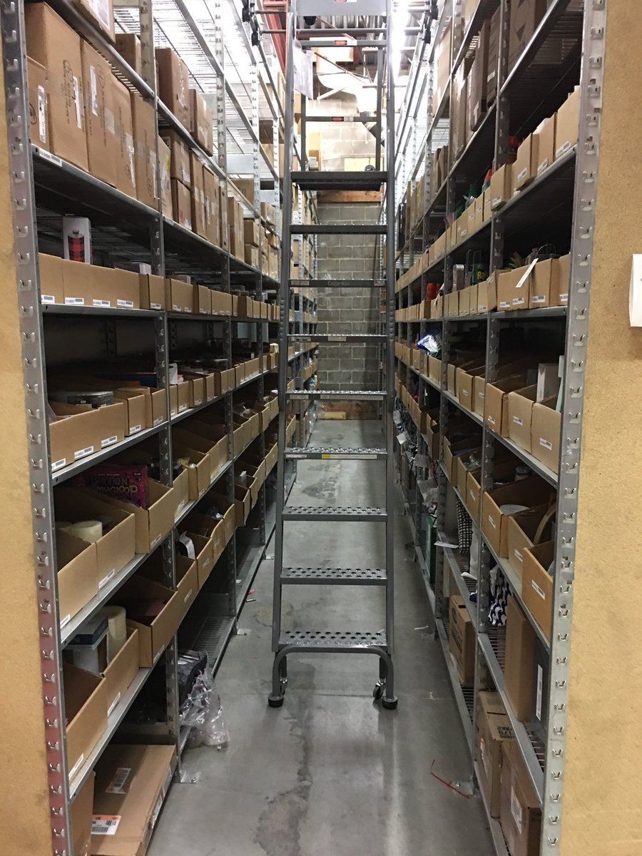 Look out world....803 finally has Cotterman ladders! #thanksremodel