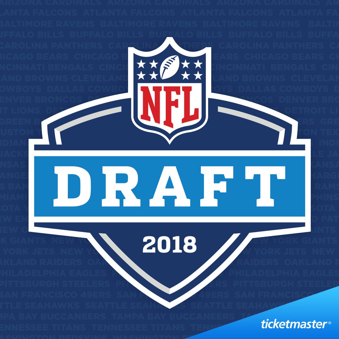 Ticketmaster on Twitter: 'Only 3 hours left until the teams are on the  clock! Who do YOU think will be the first name called in the 2018  #NFLDraft? See this year's draft