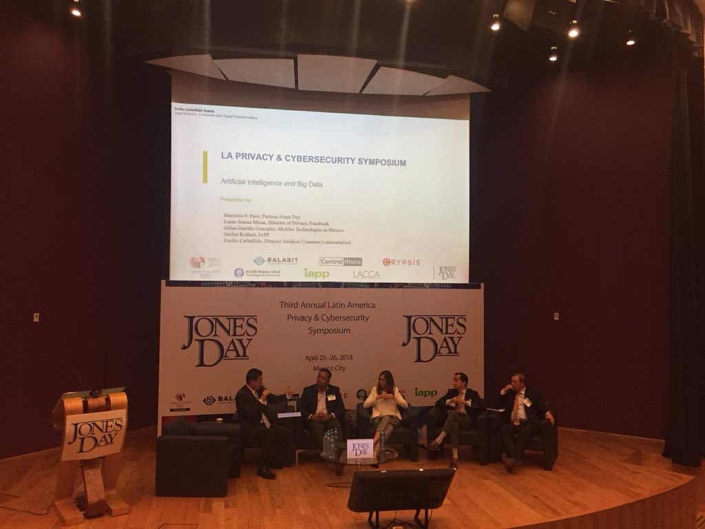 LarreaGuillermo's tweet photo. Artificial Intelligence Session at Jones Day’s Latin America Symposium. https://t.co/X3NK5uTQB0