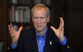 theILchronicle's tweet photo. The latest political prognosticator has rated Governor @BruceRauner the country’s most vulnerable governor, a  common distinction for the governor lately. #twill https://t.co/JDERORkZnc https://t.co/X1xKEkTFdo